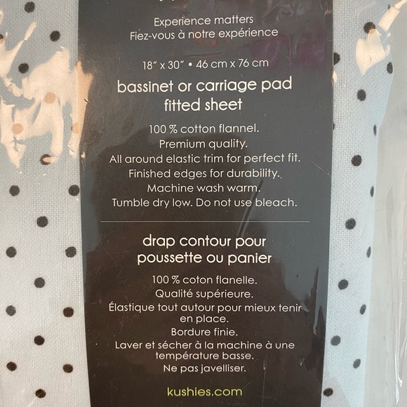 NEW Kushies Bassinet Fitted Sheet - Picture 5 of 6